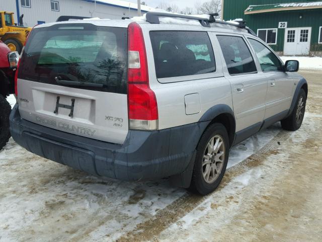 YV1SZ59H641162357 - 2004 VOLVO XC70 GRAY photo 4