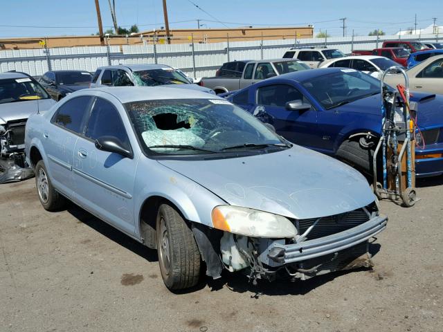 1C3EL46X91N604860 - 2001 CHRYSLER SEBRING LX SILVER photo 1