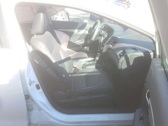 19XFB2F94EE054812 - 2014 HONDA CIVIC EXL WHITE photo 5