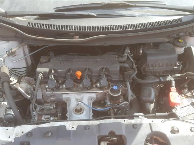 19XFB2F94EE054812 - 2014 HONDA CIVIC EXL WHITE photo 7
