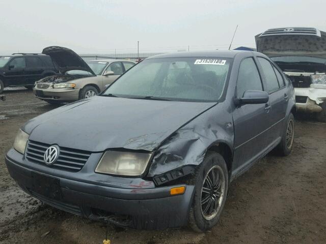 3VWRP69M53M178237 - 2003 VOLKSWAGEN JETTA GL T BLUE photo 2