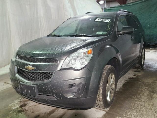 2GNALDEK6D6195040 - 2013 CHEVROLET EQUINOX LT GRAY photo 2