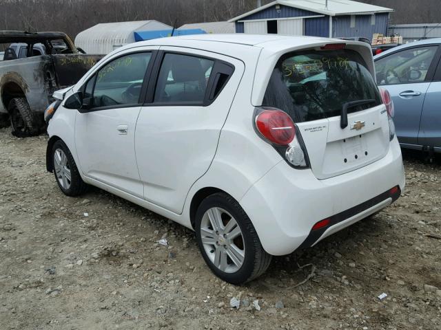 KL8CD6S9XEC512153 - 2014 CHEVROLET SPARK 1LT WHITE photo 3