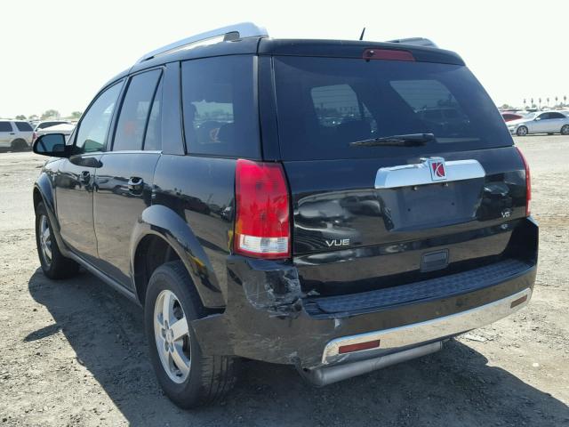 5GZCZ53407S808425 - 2007 SATURN VUE BLACK photo 3