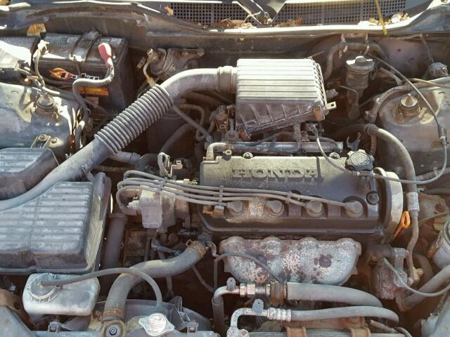 2HGEJ6610XH514119 - 1999 HONDA CIVIC BASE GREEN photo 7