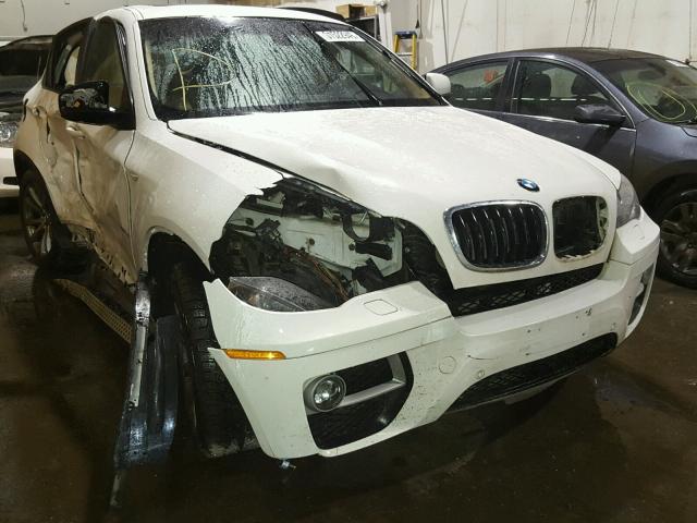 5UXFG2C55E0C45779 - 2014 BMW X6 XDRIVE3 WHITE photo 1