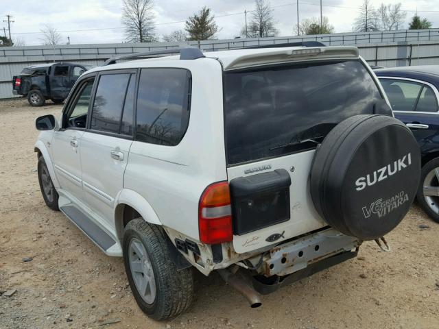 JS3TX92V024104054 - 2002 SUZUKI XL7 PLUS WHITE photo 3