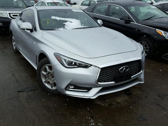 JN1EV7EL6HM554136 - 2017 INFINITI Q60 PREMIU GRAY photo 1