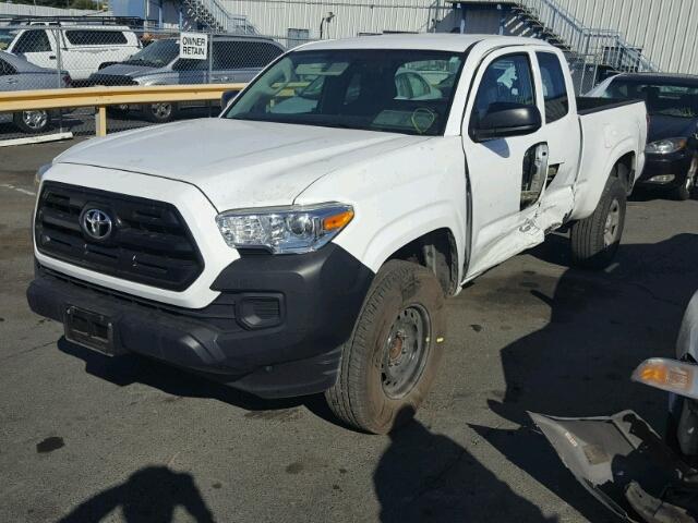 5TFRX5GN1GX067824 - 2016 TOYOTA TACOMA ACC WHITE photo 2