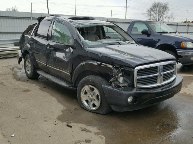 1D4HB58D85F584396 - 2005 DODGE DURANGO LI BLACK photo 1