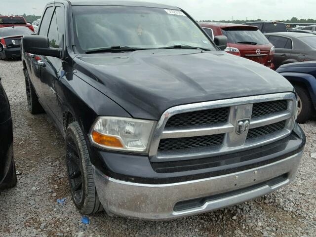 1D3HB18P79S799756 - 2009 DODGE RAM 1500 BLACK photo 1