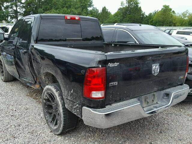 1D3HB18P79S799756 - 2009 DODGE RAM 1500 BLACK photo 3