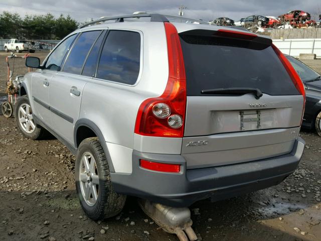 YV1CZ592551142960 - 2005 VOLVO XC90 SILVER photo 3