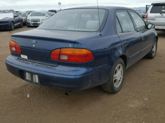 1Y1SK5488YZ405266 - 2000 CHEVROLET GEO PRIZM BLUE photo 4