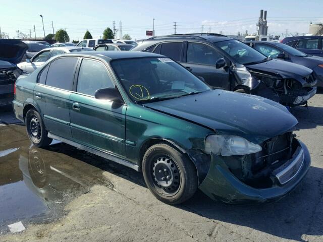 2HGEJ661XXH545796 - 1999 HONDA CIVIC BASE GREEN photo 1