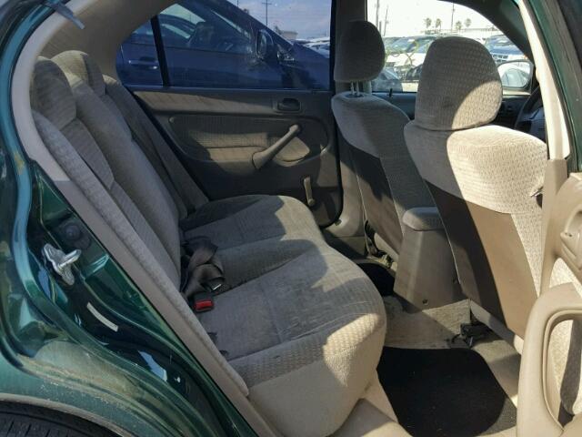 2HGEJ661XXH545796 - 1999 HONDA CIVIC BASE Yaşıl foto 6