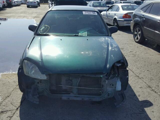 2HGEJ661XXH545796 - 1999 HONDA CIVIC BASE Yaşıl foto 9