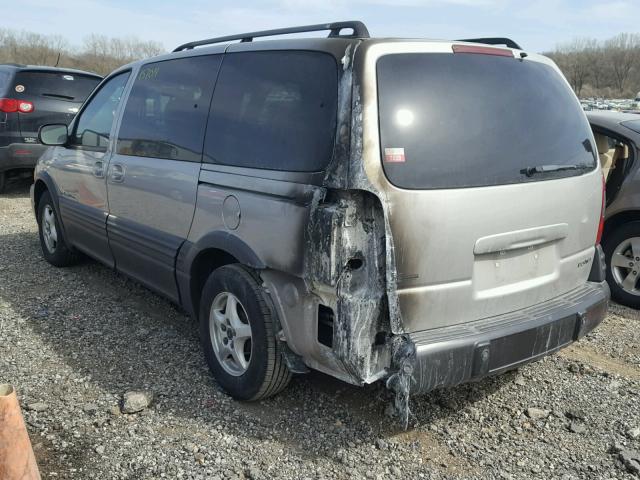 1GMDV23EX5D108031 - 2005 PONTIAC MONTANA SILVER photo 3