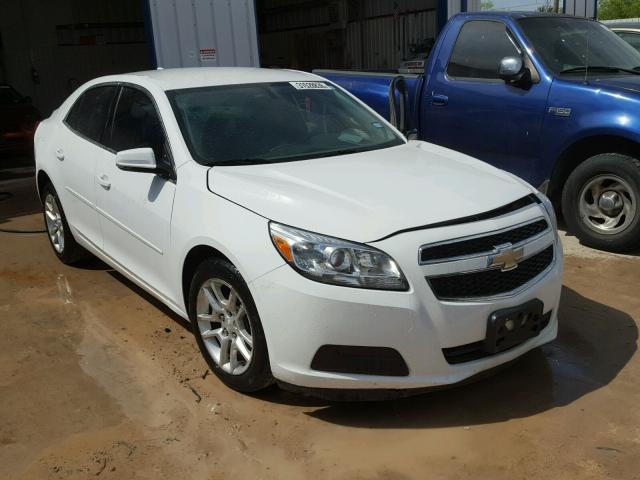 1G11C5SAXDF145640 - 2013 CHEVROLET MALIBU 1LT WHITE photo 1