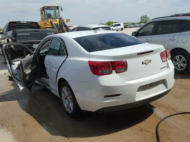 1G11C5SAXDF145640 - 2013 CHEVROLET MALIBU 1LT WHITE photo 3