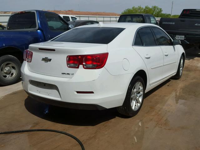 1G11C5SAXDF145640 - 2013 CHEVROLET MALIBU 1LT WHITE photo 4