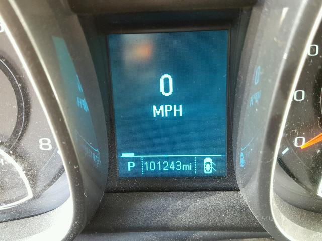 1G11C5SAXDF145640 - 2013 CHEVROLET MALIBU 1LT WHITE photo 8