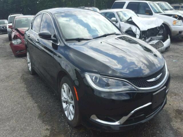 1C3CCCCB4FN611782 - 2015 CHRYSLER 200 C BLACK photo 1