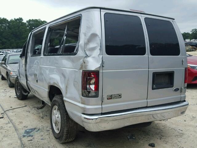 1FBNE31L35HB47251 - 2005 FORD ECONOLINE SILVER photo 3