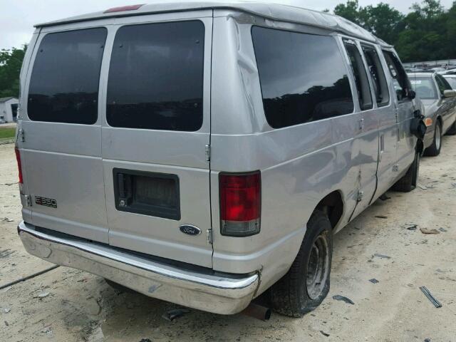 1FBNE31L35HB47251 - 2005 FORD ECONOLINE SILVER photo 4