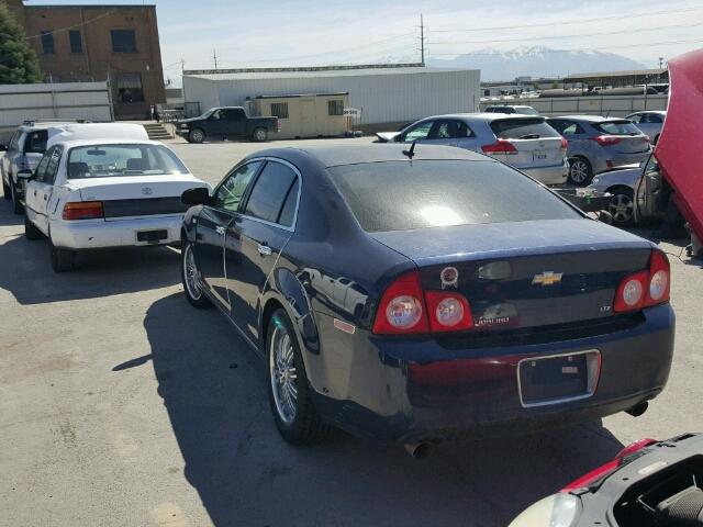 1G1ZK577984215634 - 2008 CHEVROLET MALIBU LTZ 蓝色 照片 3