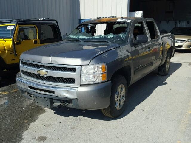 3GCEK23329G154087 - 2009 CHEVROLET SILVERADO GRAY photo 2