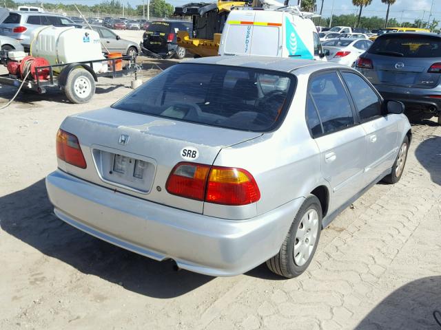 2HGEJ661XYH550353 - 2000 HONDA CIVIC BASE Gümüş foto 4