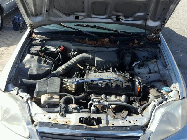 2HGEJ661XYH550353 - 2000 HONDA CIVIC BASE Gümüş foto 7