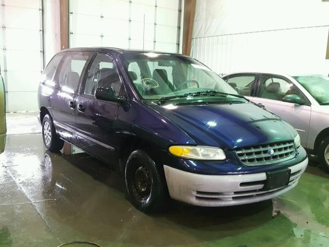 2P4FP2536XR109725 - 1999 PLYMOUTH VOYAGER PURPLE photo 1