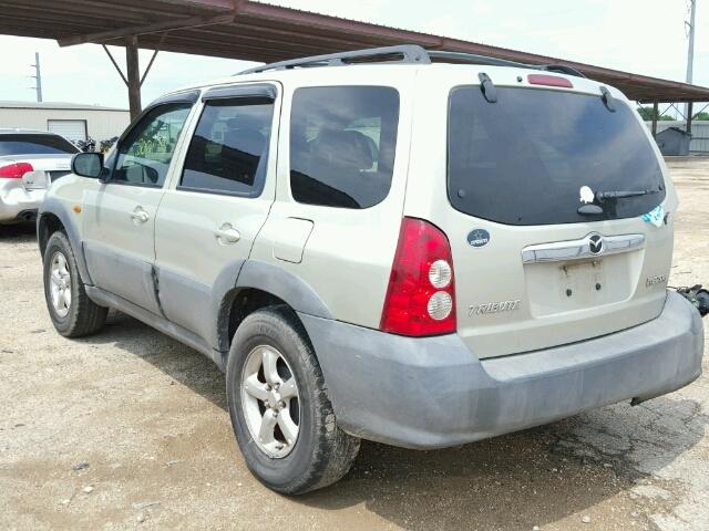 4F2YZ02Z95KM17844 - 2005 MAZDA TRIBUTE I GREEN photo 3