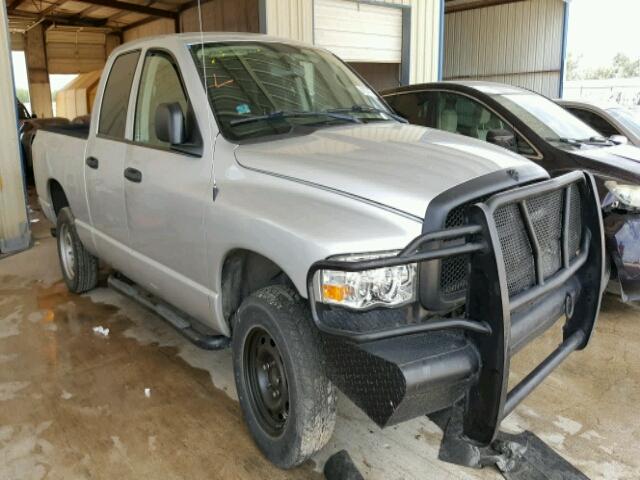 1D7HA18N84S648045 - 2004 DODGE RAM 1500 S SILVER photo 1