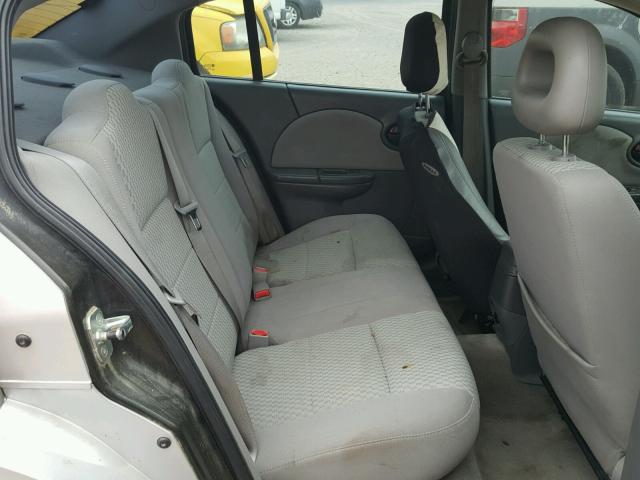 1G8AJ55FX6Z107079 - 2006 SATURN ION LEVEL SILVER photo 6
