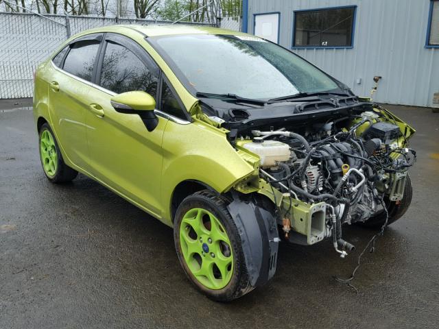 3FADP4CJ1DM178243 - 2013 FORD FIESTA TIT GREEN photo 1