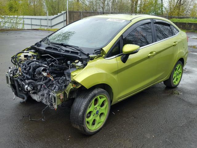 3FADP4CJ1DM178243 - 2013 FORD FIESTA TIT GREEN photo 2