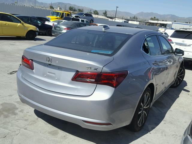 19UUB2F38HA000604 - 2017 ACURA TLX SILVER photo 4