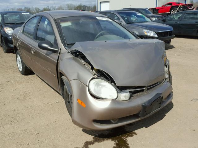 1P3ES46CX1D251384 - 2001 PLYMOUTH NEON BASE 米色 照片 1