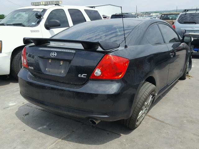 JTKDE177260115535 - 2006 TOYOTA SCION TC 黑色 照片 4