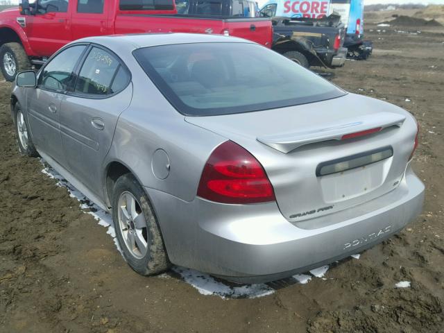 2G2WP552761191625 - 2006 PONTIAC GRAND PRIX SILVER photo 3