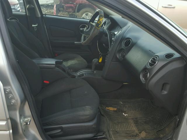 2G2WP552761191625 - 2006 PONTIAC GRAND PRIX SILVER photo 5