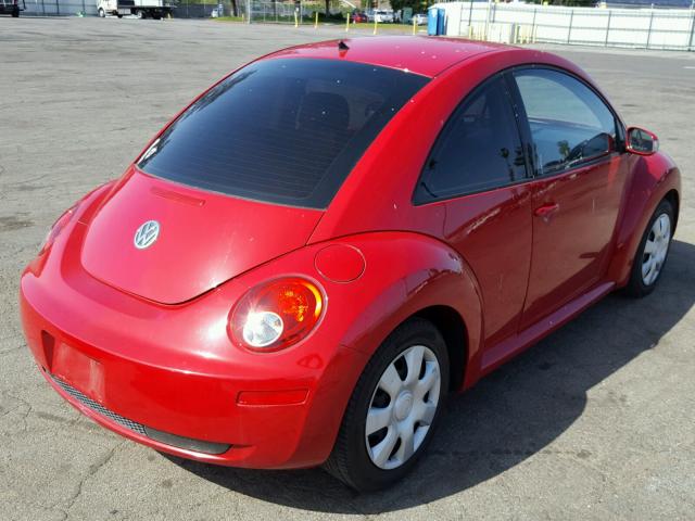 3VWPG3AGXAM013969 - 2010 VOLKSWAGEN NEW BEETLE RED photo 4