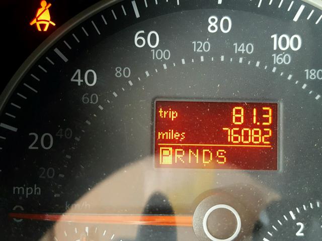 3VWPG3AGXAM013969 - 2010 VOLKSWAGEN NEW BEETLE წითელი ფოტო 8