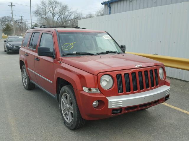 1J8FF48WX8D553728 - 2008 JEEP PATRIOT LI ORANGE photo 1