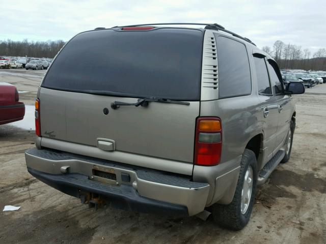 1GKEK63U33J287841 - 2003 GMC YUKON DENA TAN photo 4