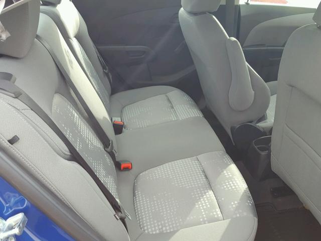 1G1JB5SH1H4163980 - 2017 CHEVROLET SONIC LS ლურჯი ფოტო 6