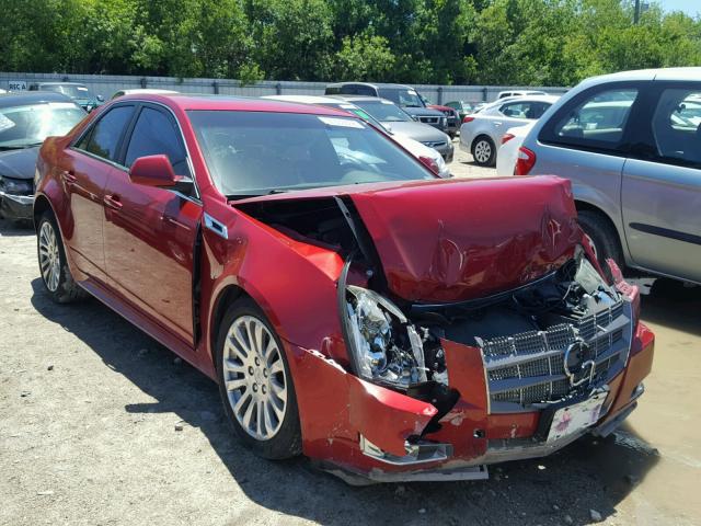 1G6DK5ED8B0126259 - 2011 CADILLAC CTS PERFOR RED photo 1